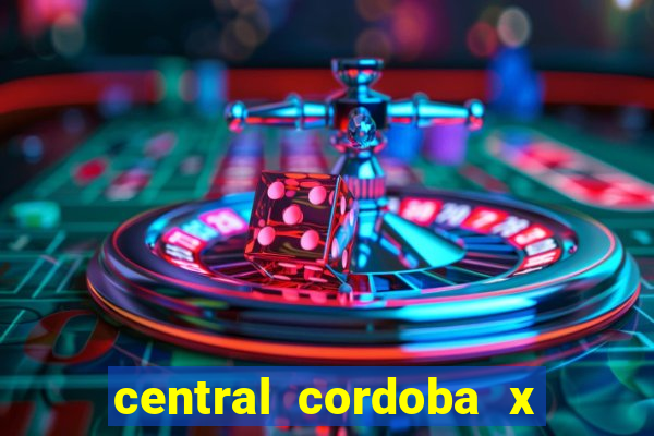 central cordoba x estudiantes palpite